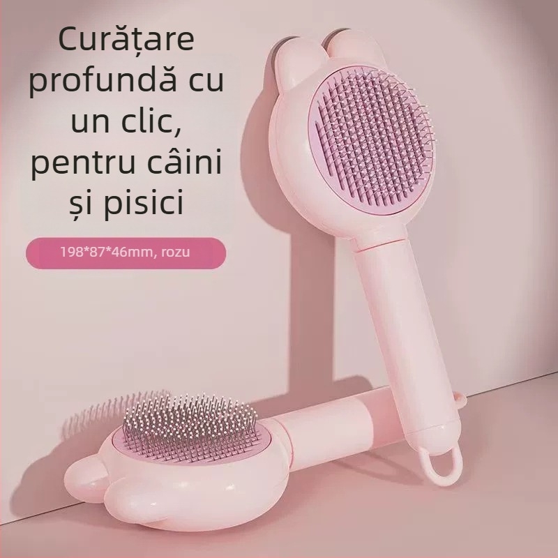 Perie pentru îndepărtarea lânii la pisici și câini, Simple Image, PP material, 65988JX, utilizare universală