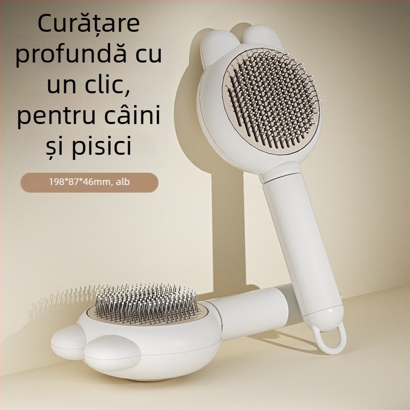 Perie pentru îndepărtarea lânii la pisici și câini, Simple Image, PP material, 65988JX, utilizare universală