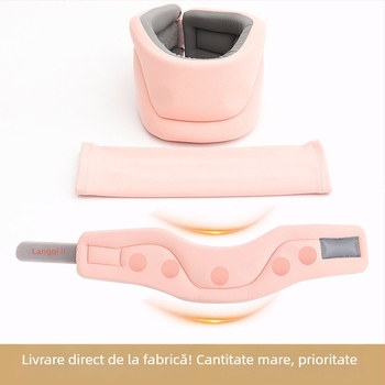 Suport de gât din burete, respirabil, pentru birou și casă, corector de poziție a capului înainte