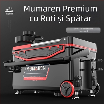 Cutie de pescuit Wrangler, set complet, capacitate 25–32 L, ușoară, din plastic, izolată