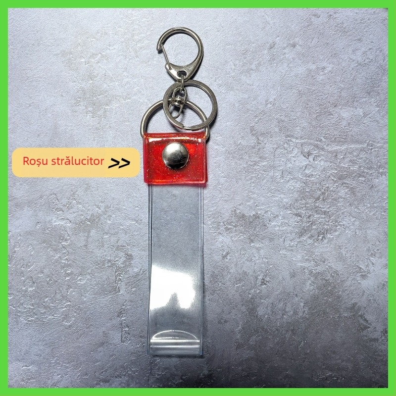 Set PVC pentru panglici de concert – husă protectoare din plastic, personalizabilă, pentru suveniruri ale fanilor și breloc