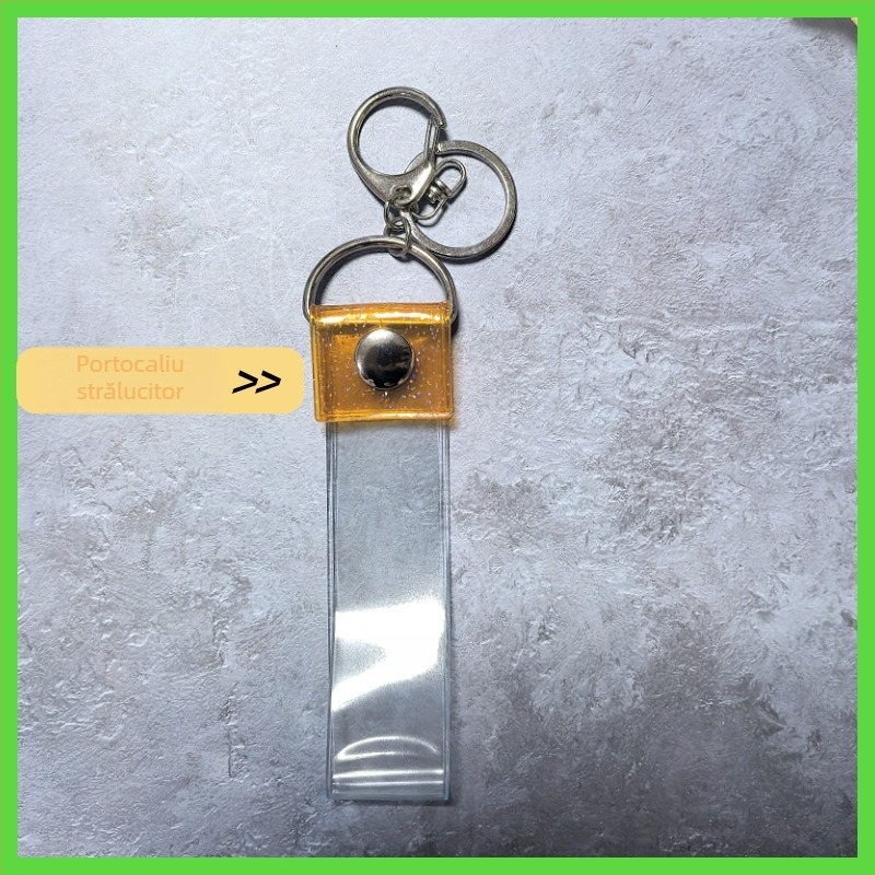 Set PVC pentru panglici de concert – husă protectoare din plastic, personalizabilă, pentru suveniruri ale fanilor și breloc