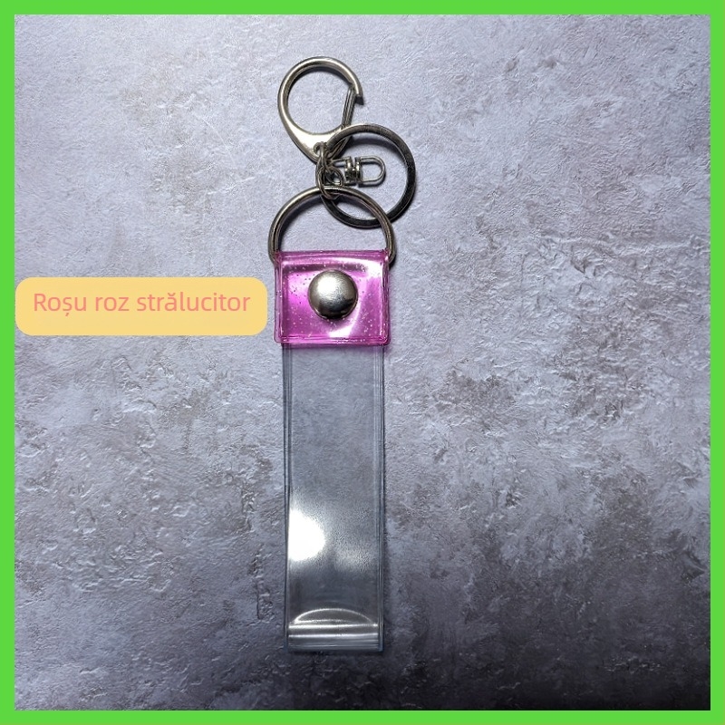 Set PVC pentru panglici de concert – husă protectoare din plastic, personalizabilă, pentru suveniruri ale fanilor și breloc