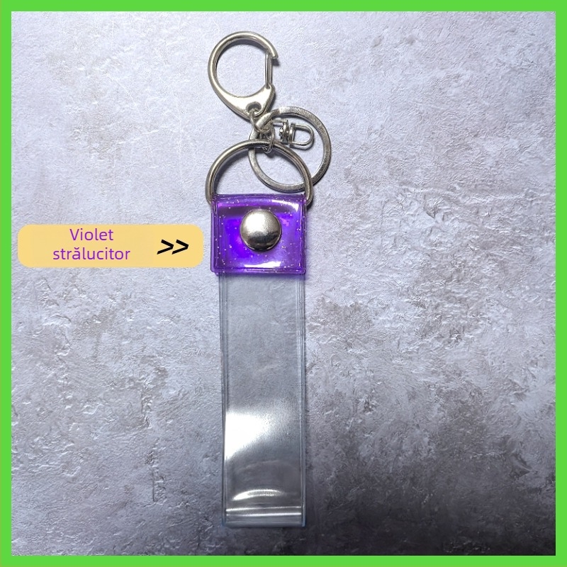 Set PVC pentru panglici de concert – husă protectoare din plastic, personalizabilă, pentru suveniruri ale fanilor și breloc