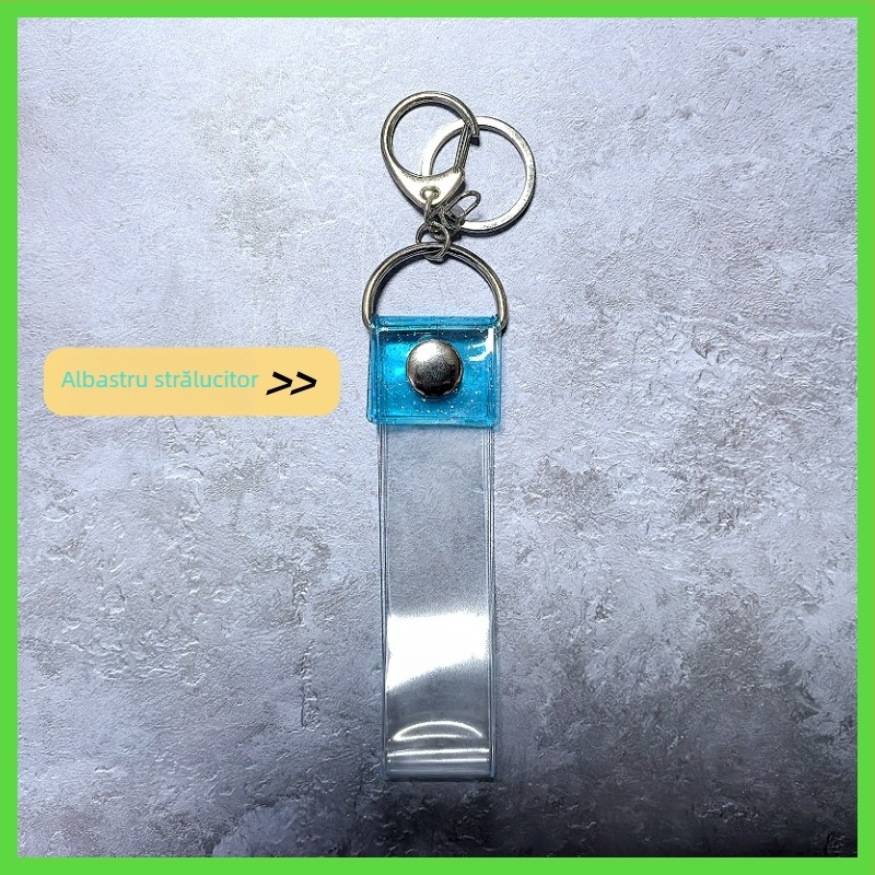 Set PVC pentru panglici de concert – husă protectoare din plastic, personalizabilă, pentru suveniruri ale fanilor și breloc