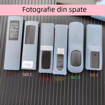 Protecție pentru telecomandă de set-top box, silicon transparent, impermeabil, rezistent la praf, rezistent la cădere