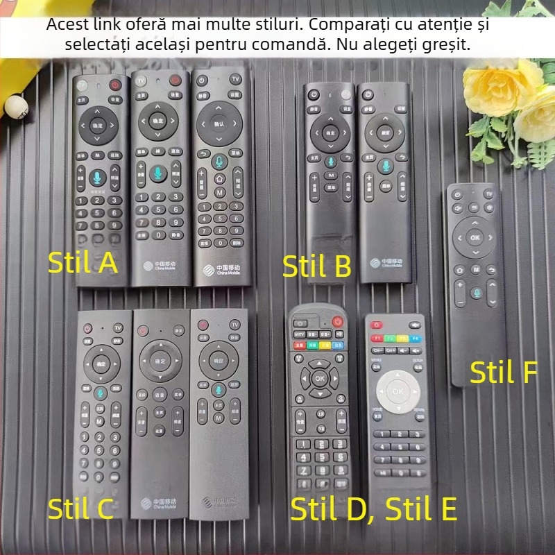 Protecție pentru telecomandă de set-top box, silicon transparent, impermeabil, rezistent la praf, rezistent la cădere