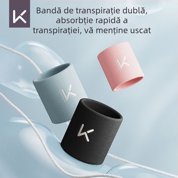 Keep bandă pentru încheietură sport, respirabilă și subțire, care absoarbe transpirația, pentru baschet și badminton, unisex