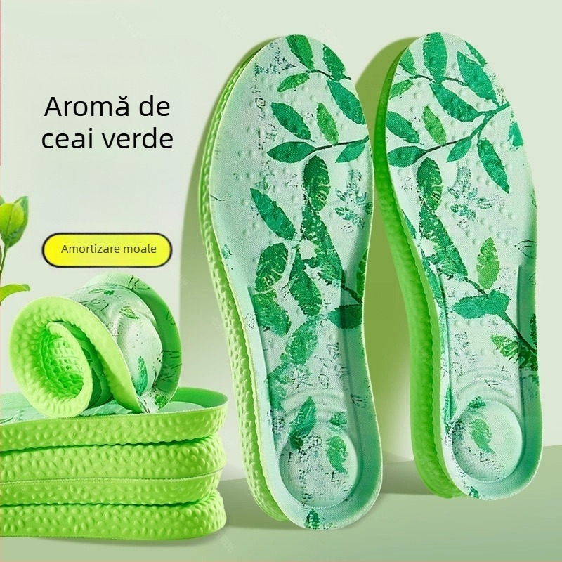 Talpă din memorie cu revenire lentă, respirabile, absorbante la transpirație, anti miros, ușoare și confortabile, design îngroșat pentru creșterea înălțimii.