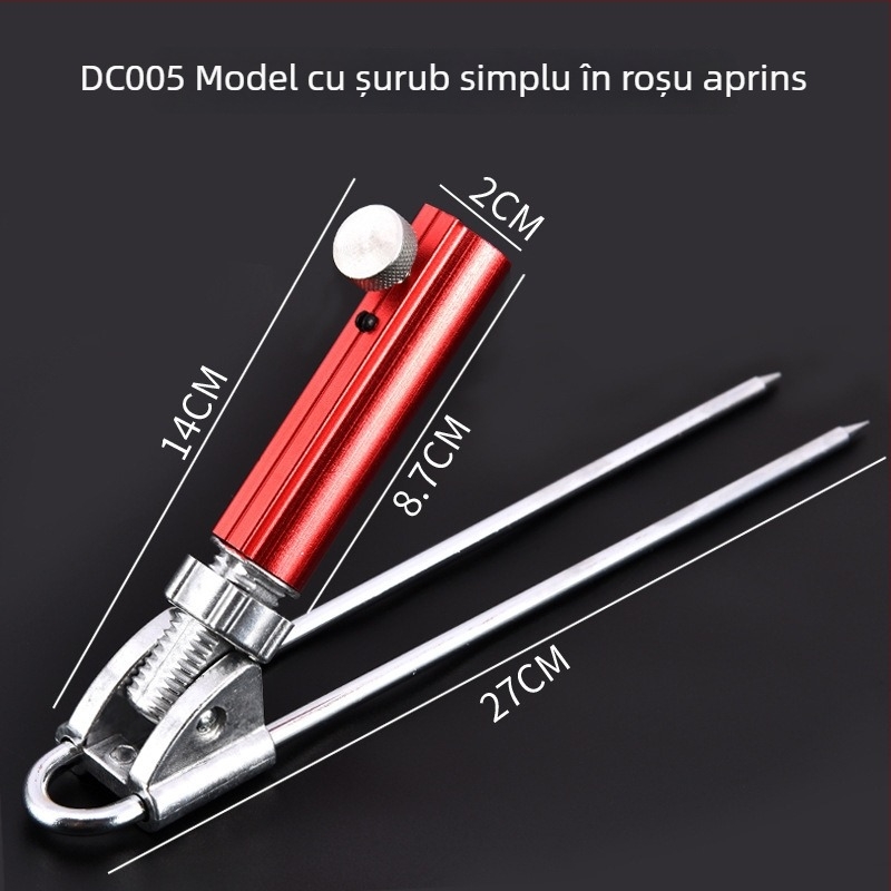 Chaoyu suport pentru undițe cu priză de sol, rotativ în mai multe direcții, pliabil, construcție metalică, cod produs Dd64495