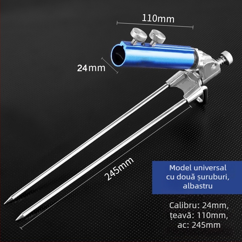 Chaoyu suport pentru undițe cu priză de sol, rotativ în mai multe direcții, pliabil, construcție metalică, cod produs Dd64495