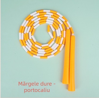 Sfoară de sărit cu mărgele din PU pentru copii, model reglabil cu mărgele, sfoară cu mărgele, 2.8