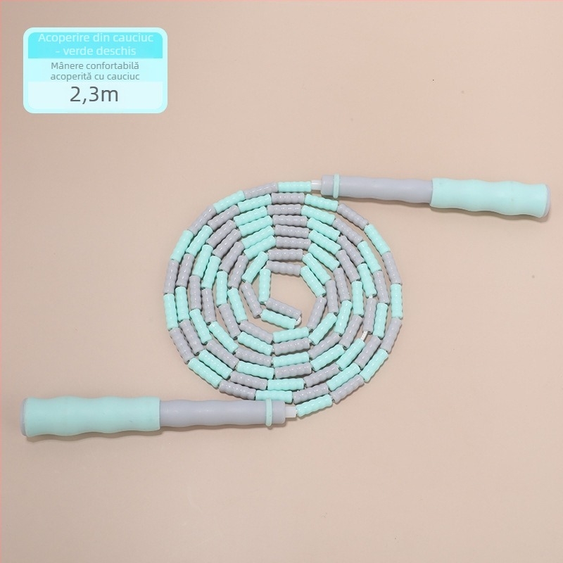 Sfoară de sărit cu mărgele din PU pentru copii, model reglabil cu mărgele, sfoară cu mărgele, 2.8