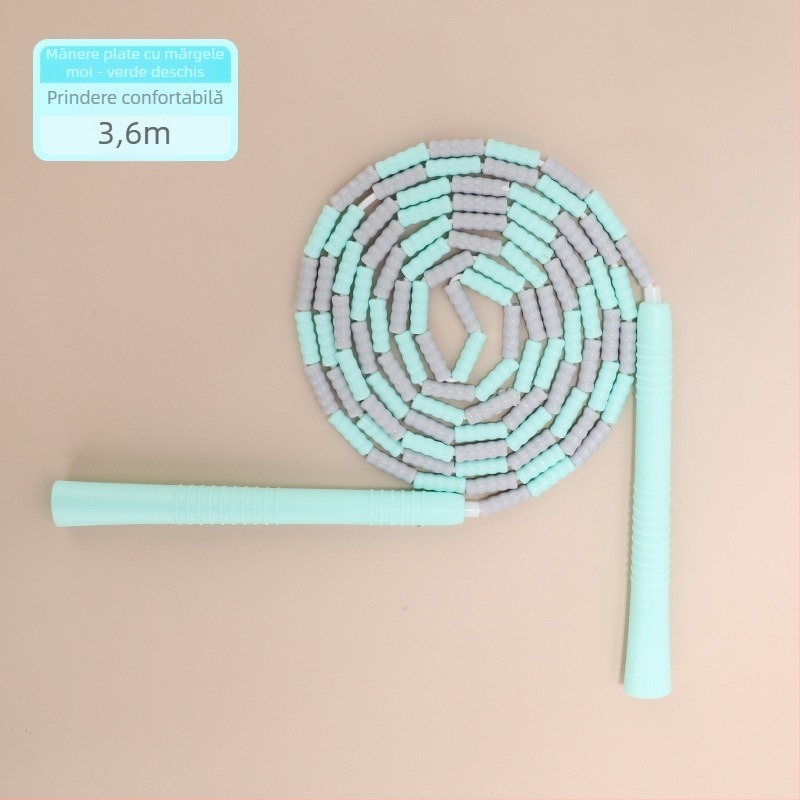 Sfoară de sărit cu mărgele din PU pentru copii, model reglabil cu mărgele, sfoară cu mărgele, 2.8