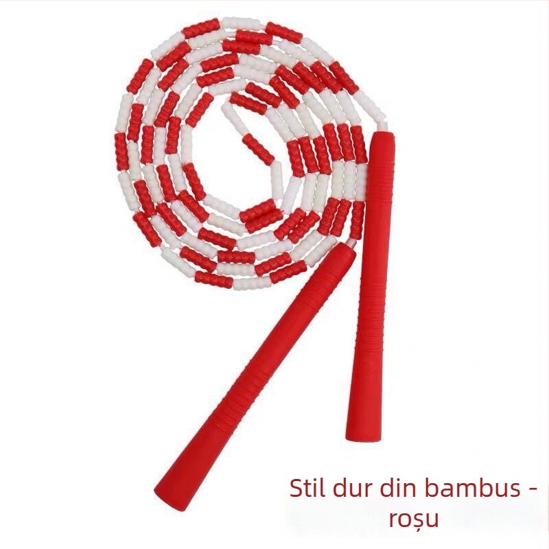 Sfoară de sărit cu mărgele din PU pentru copii, model reglabil cu mărgele, sfoară cu mărgele, 2.8