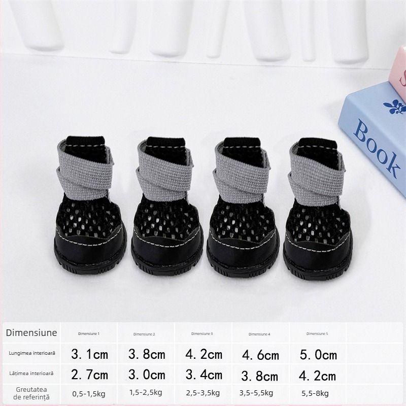 Încălțăminte pentru câini: antiderapante, rezistente la uzură, decorative (cauciuc; stil INS)