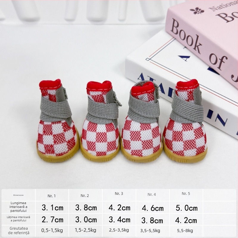 Încălțăminte pentru câini: antiderapante, rezistente la uzură, decorative (cauciuc; stil INS)