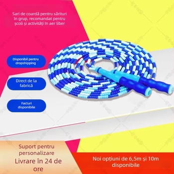 Hurricane PVC funie lungă de bambus pentru sărit coarda în grup