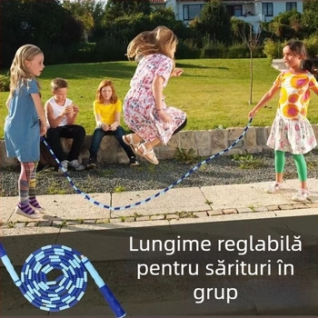 Hurricane PVC funie lungă de bambus pentru sărit coarda în grup