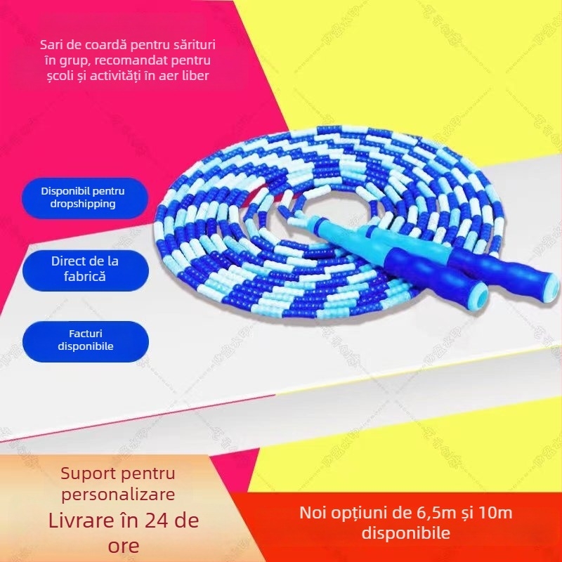 Hurricane PVC funie lungă de bambus pentru sărit coarda în grup