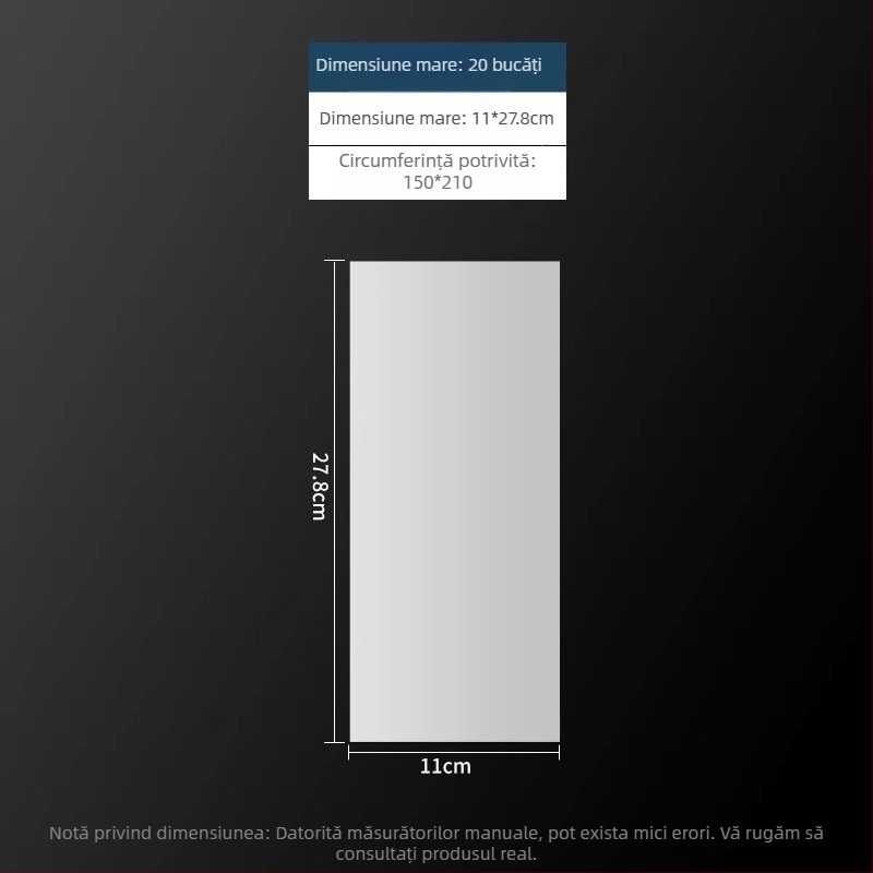 Husă de protecție pentru telecomandă universală, material PVC, compoziție principală: POF 50%, stil modern minimalist