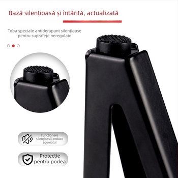 HX005 Picior de mobilier pentru ridicare, din oțel laminat la rece, stil modern minimalist, finisaj electroplating cu pulberi, potrivit pentru canapele, măsuțe de cafea și dulapuri TV