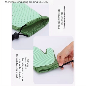 Mănuși de îngrijire pentru pisici – elimină părul liber, mănuși de masaj, potrivite pentru pisici Ragdoll și cu păr lung; Brand Lingxiang