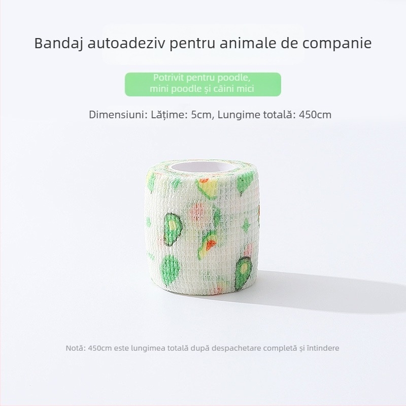 Pantofi de ploaie pentru câini, impermeabili, antiderapare, cu bandaj autoadeziv și protecție pentru laba — potrivire universală