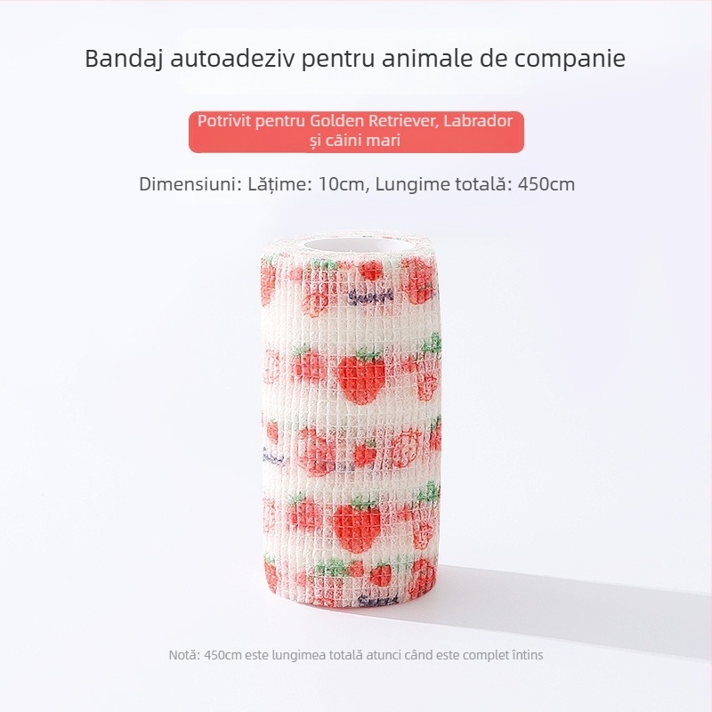 Pantofi de ploaie pentru câini, impermeabili, antiderapare, cu bandaj autoadeziv și protecție pentru laba — potrivire universală