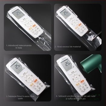 Husă universală pentru telecomandă, material: mătase cu imprimeu floral, țesătură principală: bumbac, fără procesare sau personalizare