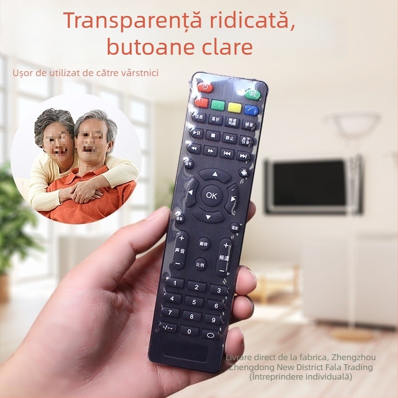 Husă universală pentru telecomandă, material: mătase cu imprimeu floral, țesătură principală: bumbac, fără procesare sau personalizare