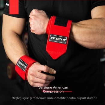 Blizzstar Bratara de fitness pentru încheietură — Spandex, Protecție încheietură, Utilizare generală