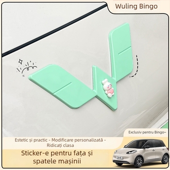 Set de logo față și spate pentru Wuling Bingo, material ABS