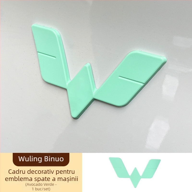 Set de logo față și spate pentru Wuling Bingo, material ABS