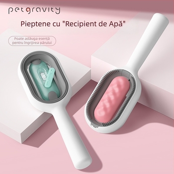 Periuță de îndepărtare a părului pentru animale – ABS material, etichetă privată licențiabilă, pachet 45, Brand: Pet has gravity