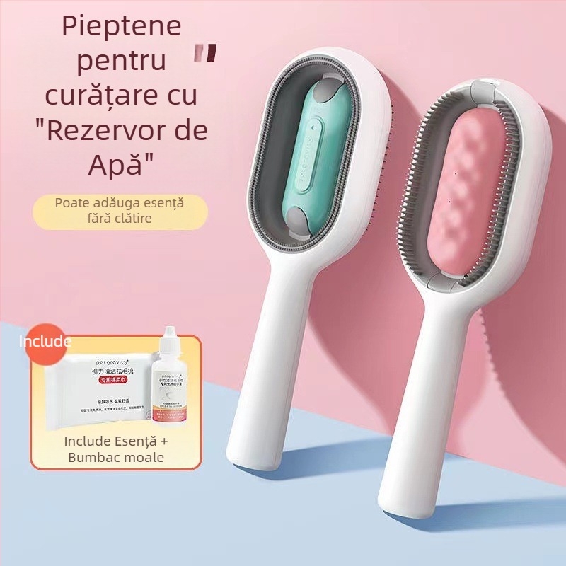 Periuță de îndepărtare a părului pentru animale – ABS material, etichetă privată licențiabilă, pachet 45, Brand: Pet has gravity