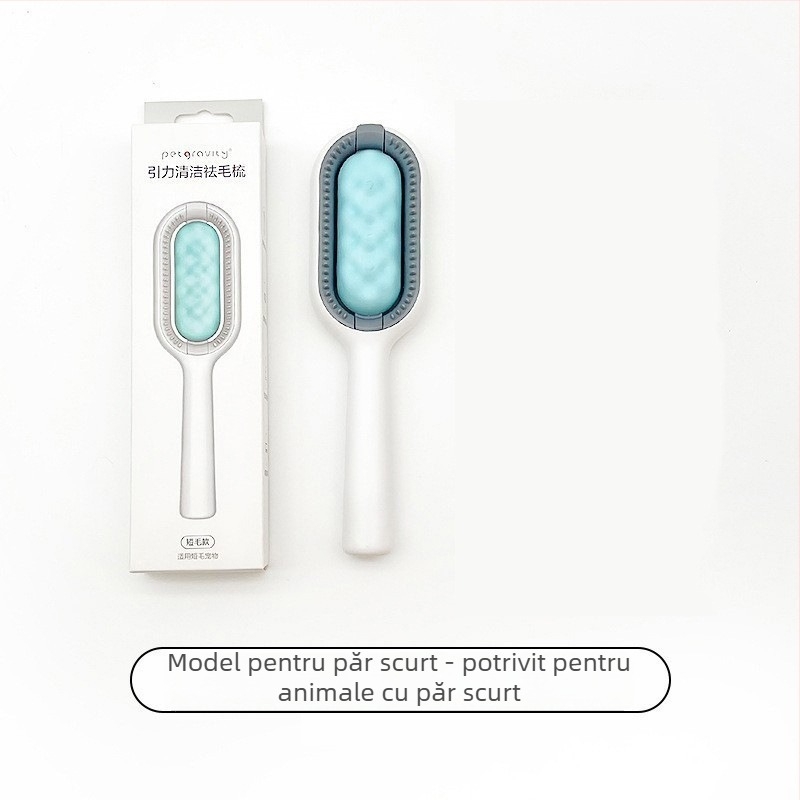 Periuță de îndepărtare a părului pentru animale – ABS material, etichetă privată licențiabilă, pachet 45, Brand: Pet has gravity