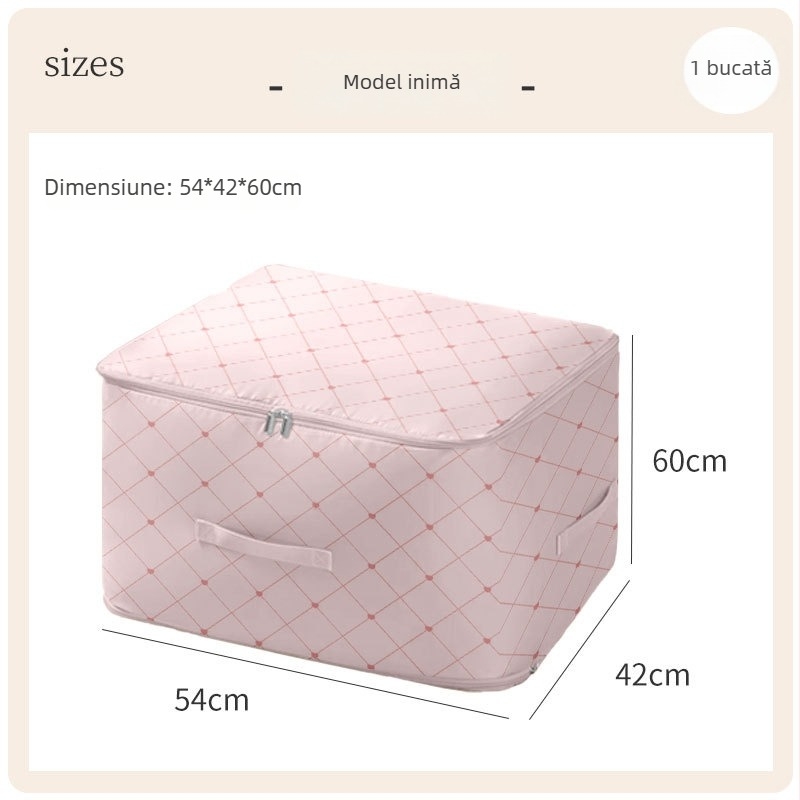 Geantă de depozitare pentru pilote, formă cubică, material Twill Oxford, capacitate mare, depozitare în dormitor