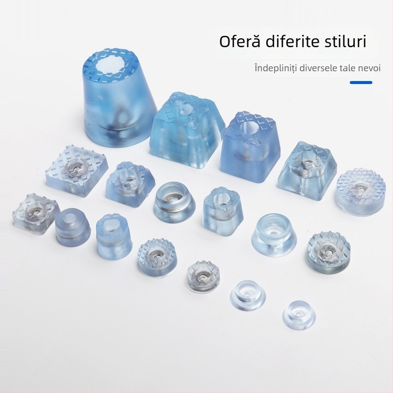 Talpi din cauciuc pentru picioarele mobilierului – pentru picioarele meselor și scaunelor, anti-alunecare, rezistente la uzură, înălțire, model 001, brand Guheng