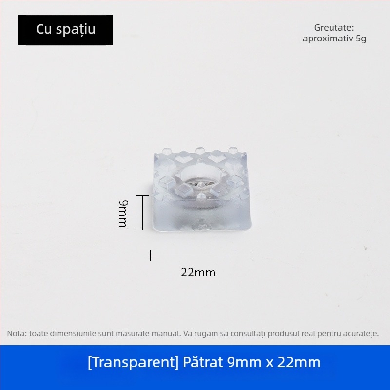 Talpi din cauciuc pentru picioarele mobilierului – pentru picioarele meselor și scaunelor, anti-alunecare, rezistente la uzură, înălțire, model 001, brand Guheng