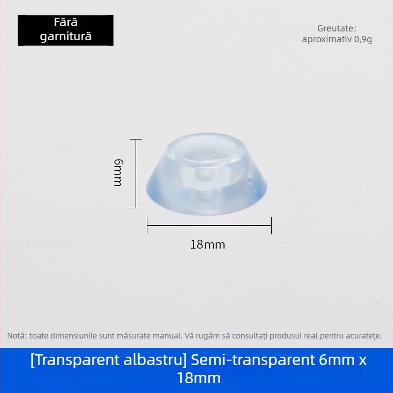Talpi din cauciuc pentru picioarele mobilierului – pentru picioarele meselor și scaunelor, anti-alunecare, rezistente la uzură, înălțire, model 001, brand Guheng