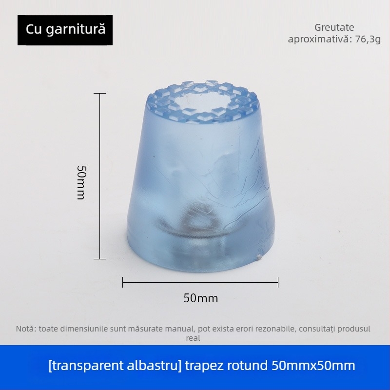 Talpi din cauciuc pentru picioarele mobilierului – pentru picioarele meselor și scaunelor, anti-alunecare, rezistente la uzură, înălțire, model 001, brand Guheng
