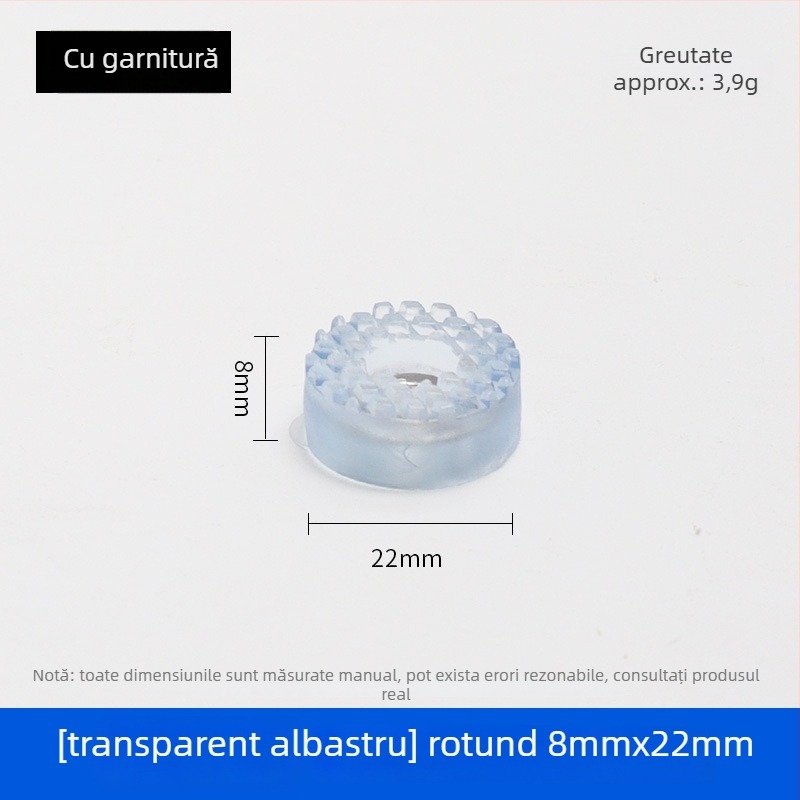 Talpi din cauciuc pentru picioarele mobilierului – pentru picioarele meselor și scaunelor, anti-alunecare, rezistente la uzură, înălțire, model 001, brand Guheng