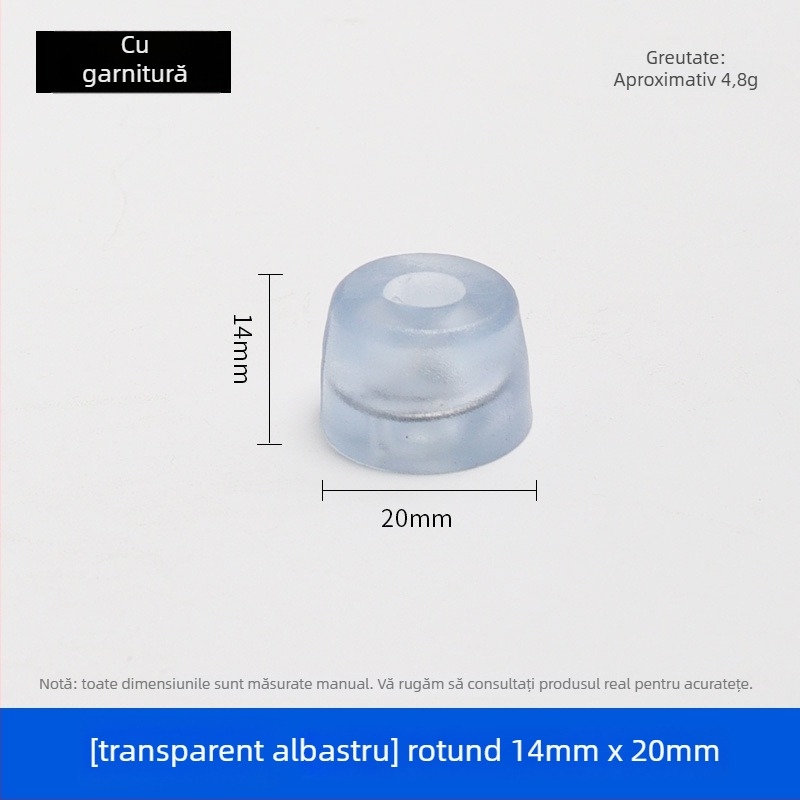 Talpi din cauciuc pentru picioarele mobilierului – pentru picioarele meselor și scaunelor, anti-alunecare, rezistente la uzură, înălțire, model 001, brand Guheng
