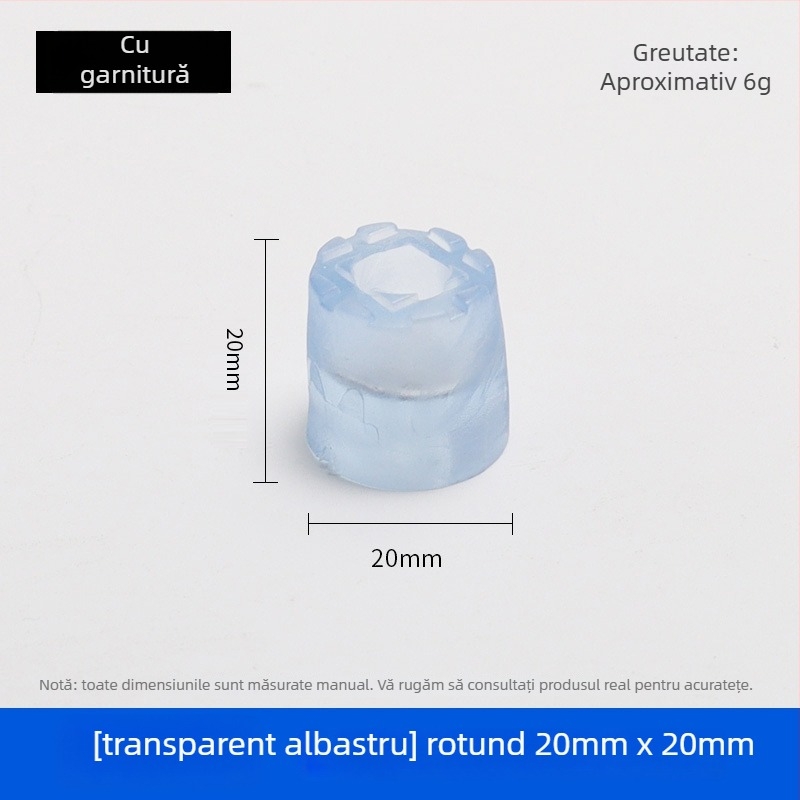 Talpi din cauciuc pentru picioarele mobilierului – pentru picioarele meselor și scaunelor, anti-alunecare, rezistente la uzură, înălțire, model 001, brand Guheng