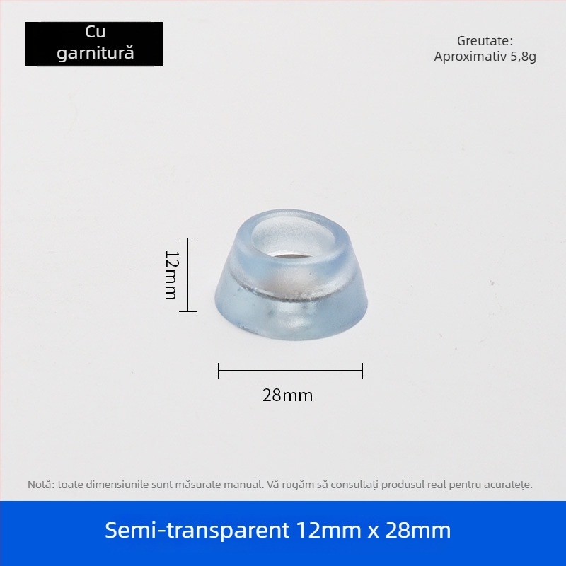 Talpi din cauciuc pentru picioarele mobilierului – pentru picioarele meselor și scaunelor, anti-alunecare, rezistente la uzură, înălțire, model 001, brand Guheng