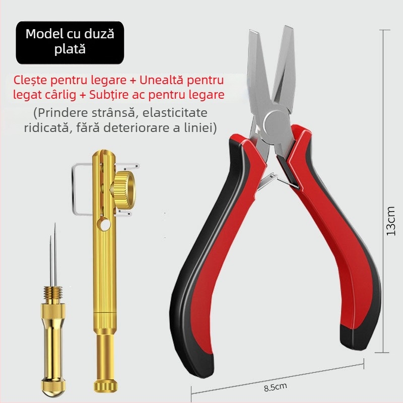 Clește pentru fixare cârlige - oțel carbon, Brand Yizhan Lion, Model 210