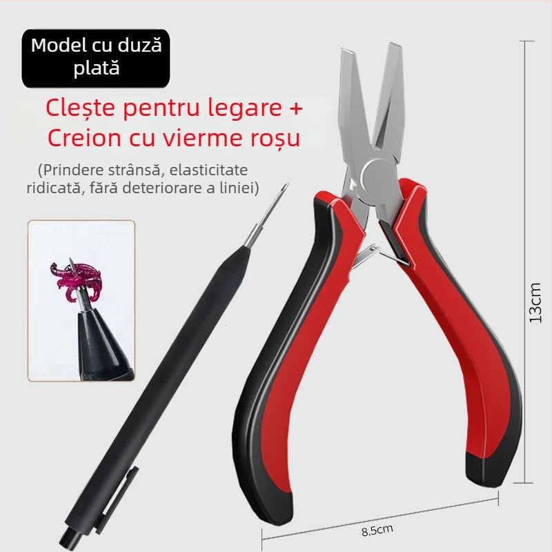 Clește pentru fixare cârlige - oțel carbon, Brand Yizhan Lion, Model 210