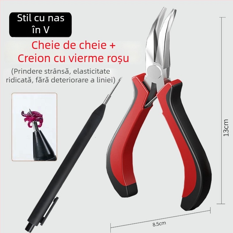 Clește pentru fixare cârlige - oțel carbon, Brand Yizhan Lion, Model 210