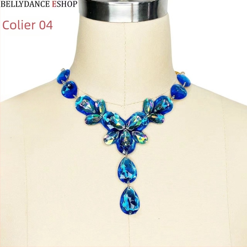 Costum de dans al abdomen cu sutien brodat manual și mărgele, set din trei piese, unisex, material Spandex, lansare primăvara 2025